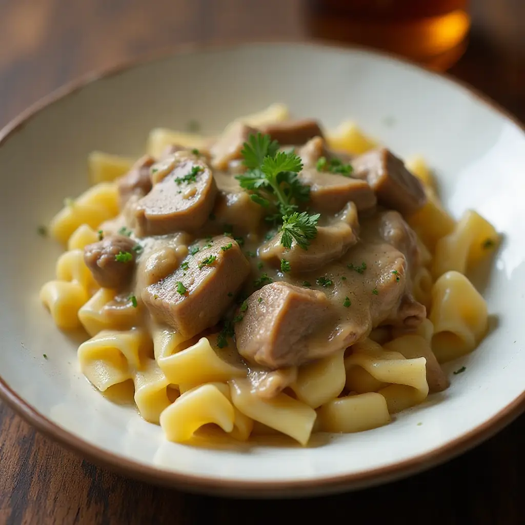 Best Home-Style Beef Stroganoff