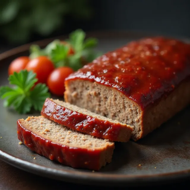 Grilled BBQ Meatloaf