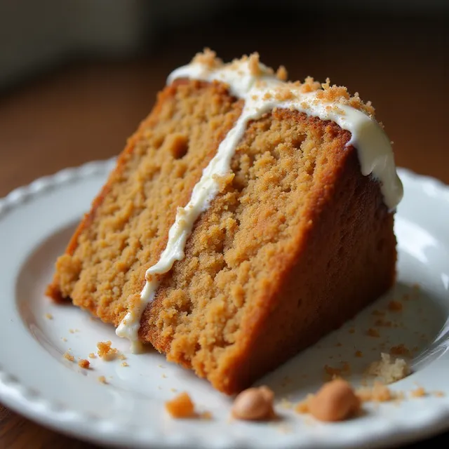 Carrot Cake with Crushed Pineapple and Pecans