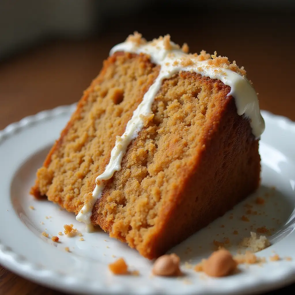 Carrot Cake with Crushed Pineapple and Pecans