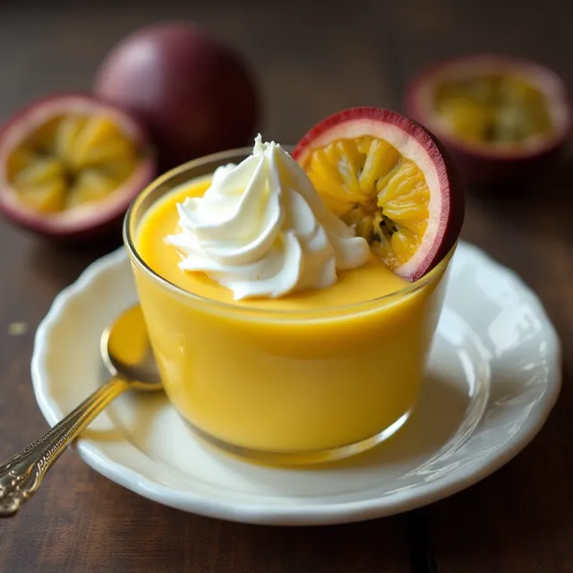 Brazilian Passion Fruit Mousse (Maracuja)