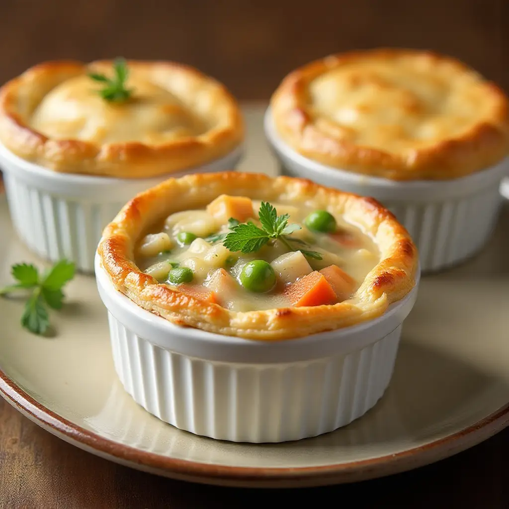 Individual Turkey Pot Pies