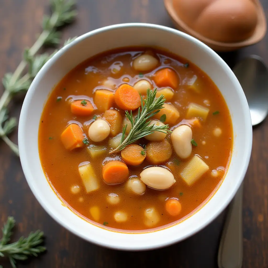 Easy Cabbage and Bean Soup