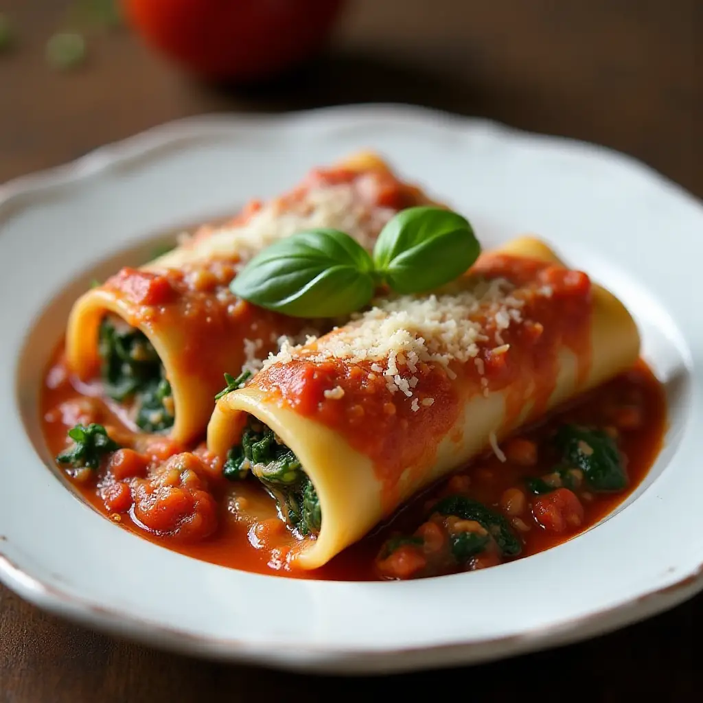 Cannelloni Florentine