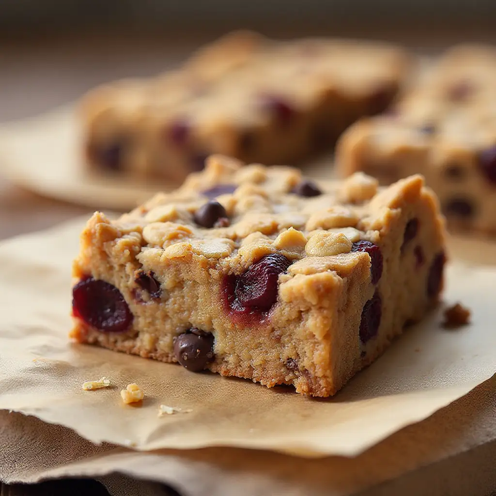 Chocolate-Cherry-Coconut Granola Bars