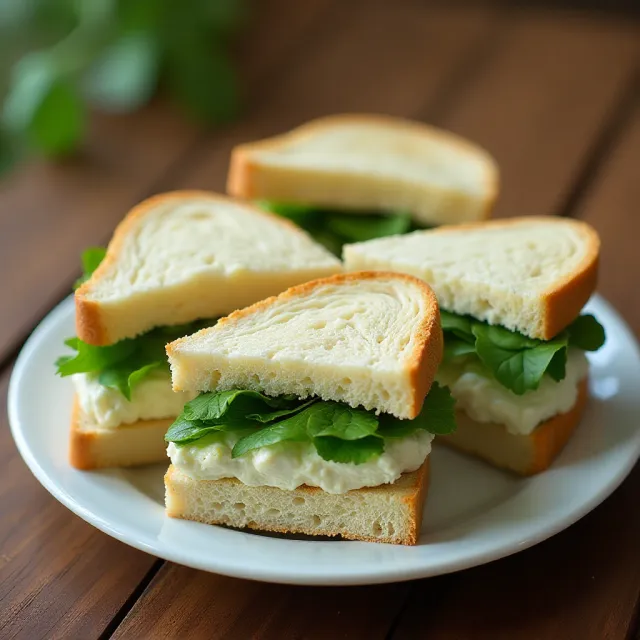 Watercress Tea Sandwiches