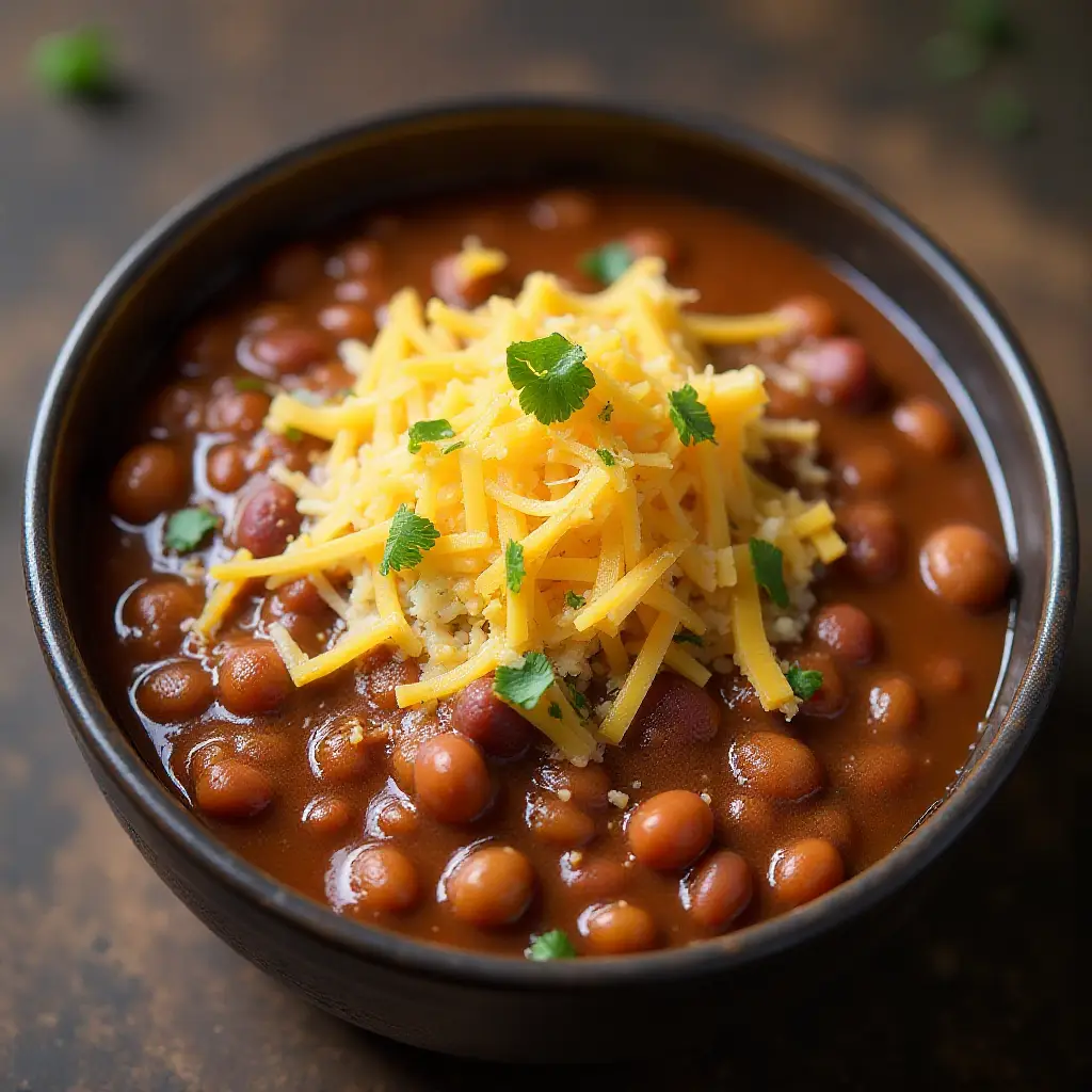 Ultimate Refried Beans with Cheese