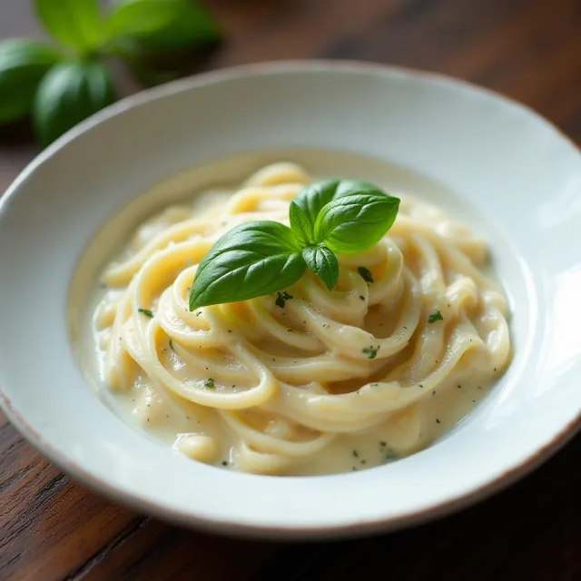 Basil Cream Sauce