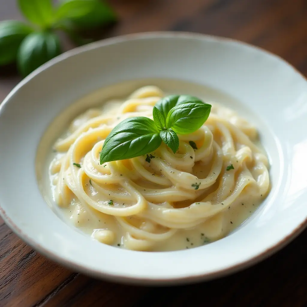 Basil Cream Sauce
