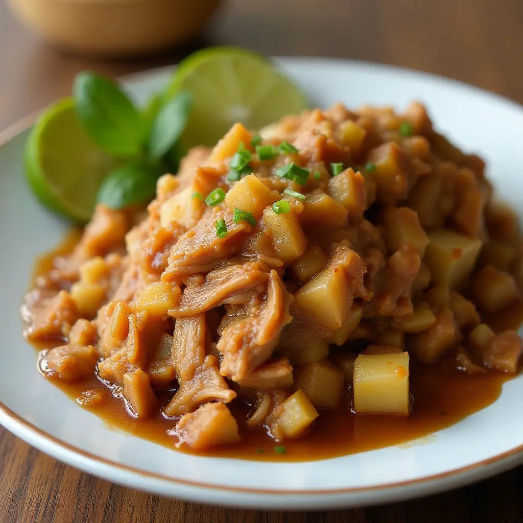 Slow Cooker Pineapple Pulled Pork