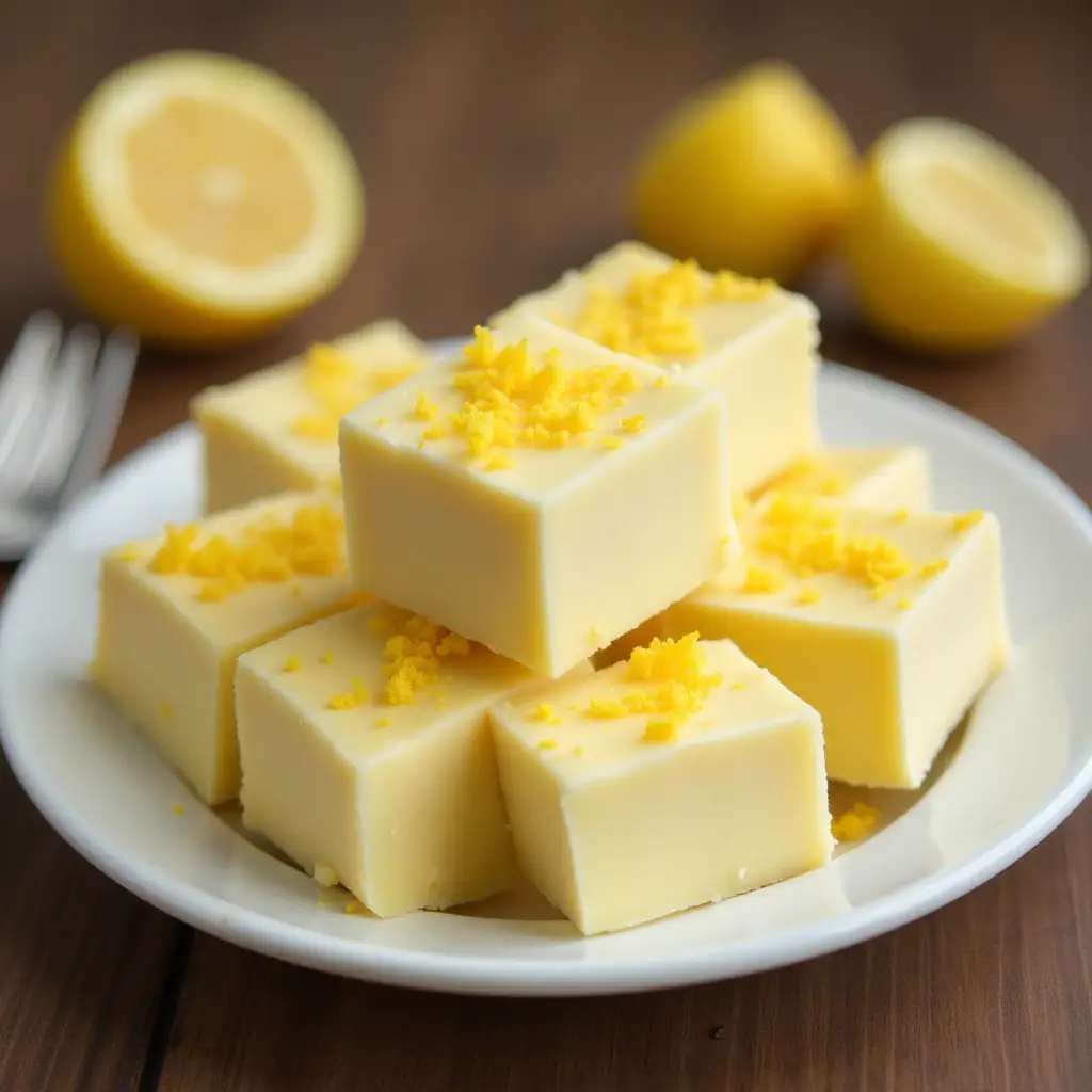 Freezer Lemon Fudge