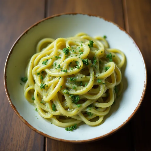 Simple Pesto Pasta