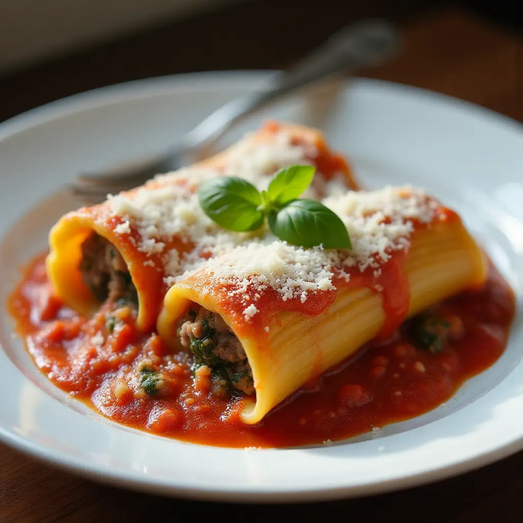 Manicotti Alla Romana