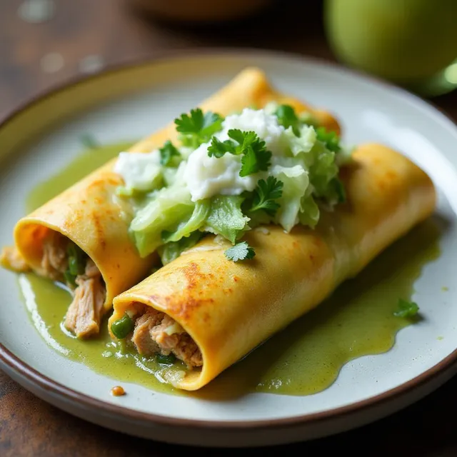 Enchiladas Verdes