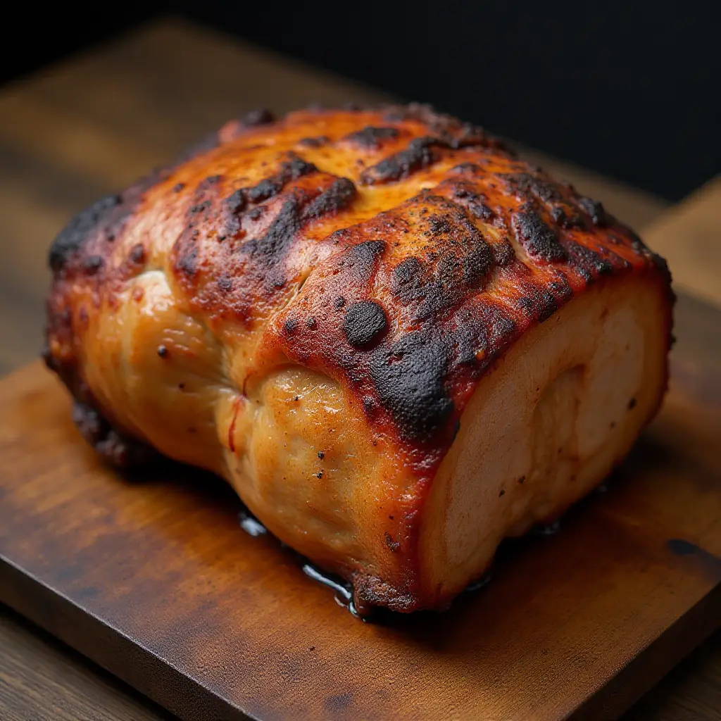 Simple Smoked Pork Butt