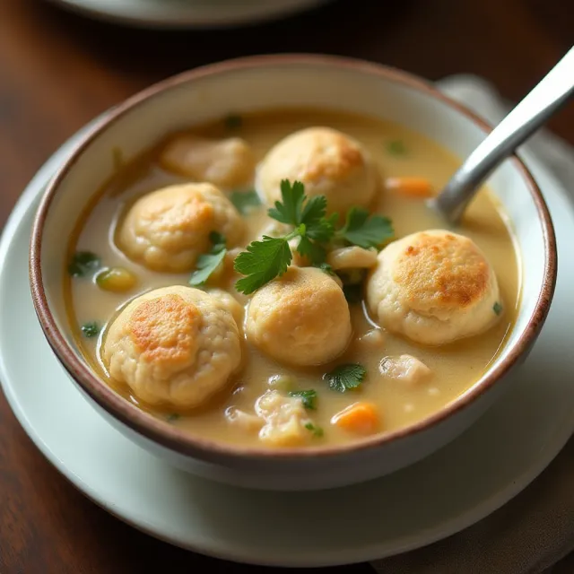 Super Easy Chicken and Dumplings