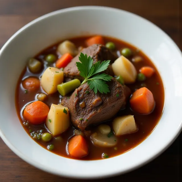 Slow Cooker Oxtail Stew