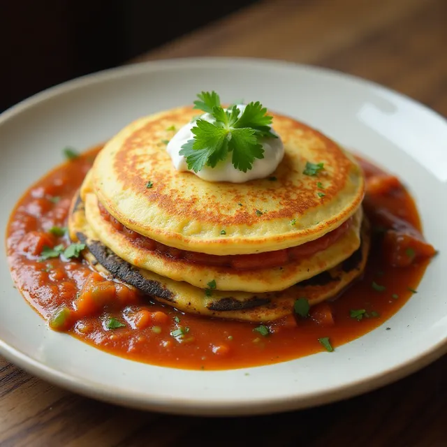 Chile Relleno Pancakes