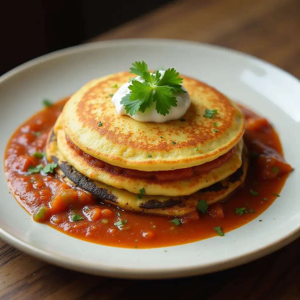 Chile Relleno Pancakes