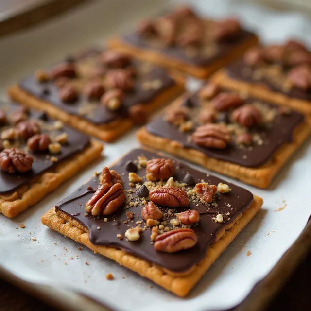 Passover Chocolate Toffee Matzo