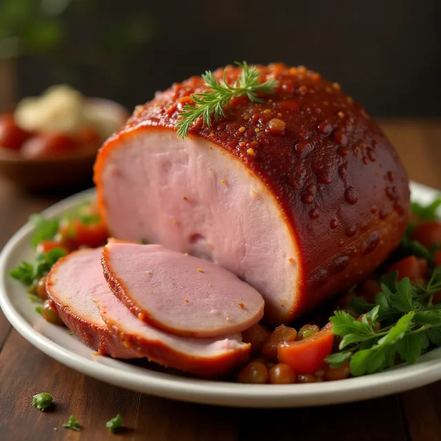 Oven Baked Pulled Ham