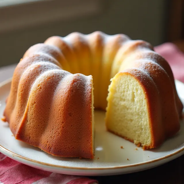 Grandma Ruby's Buttermilk Pound Cake