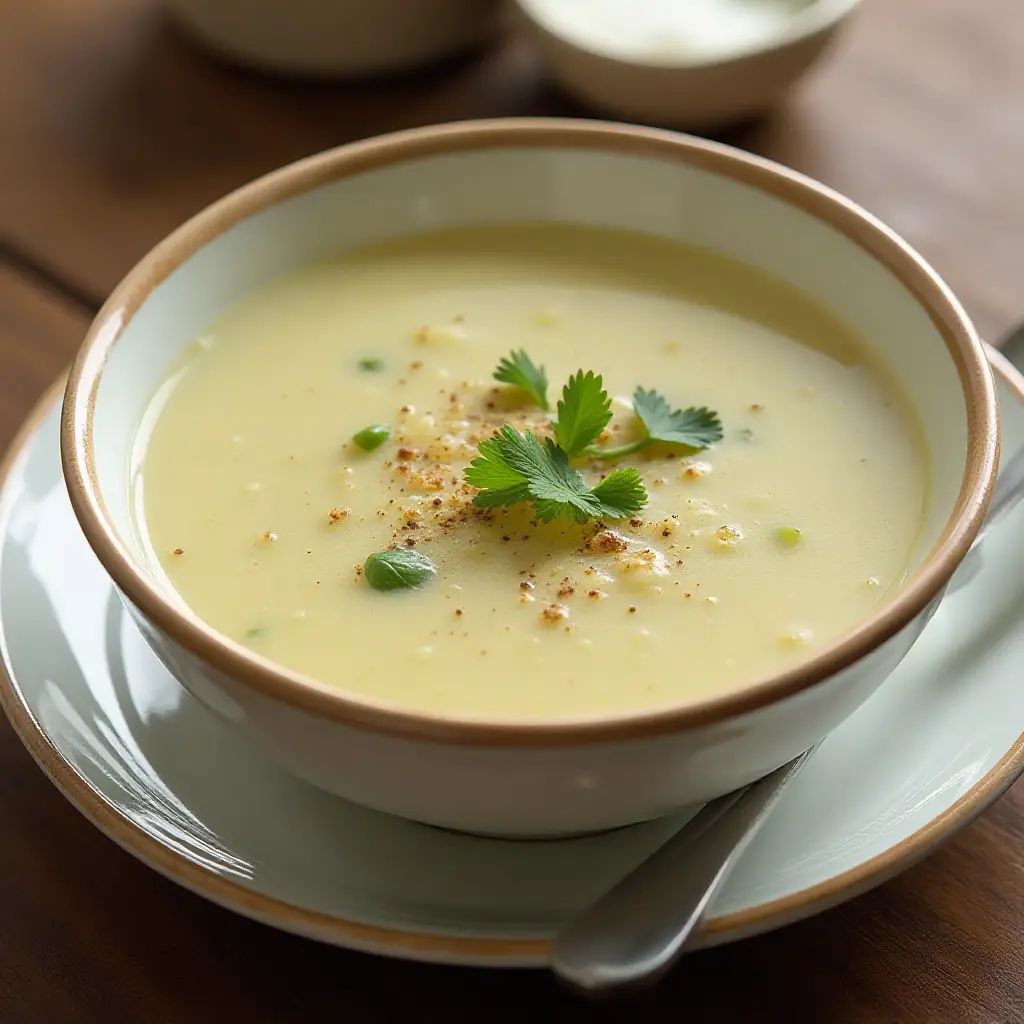 Creamy Potato and Leek Soup