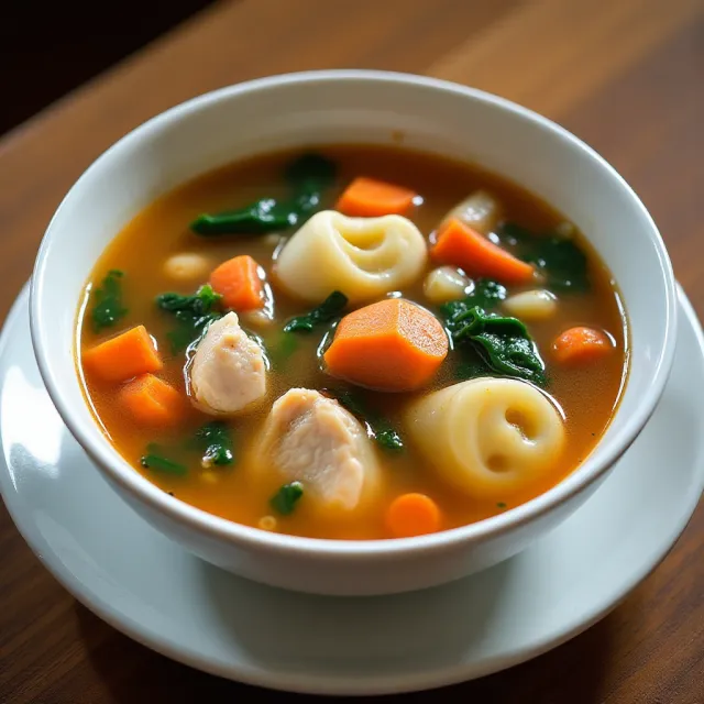 Chicken Soup with Chicken Thighs