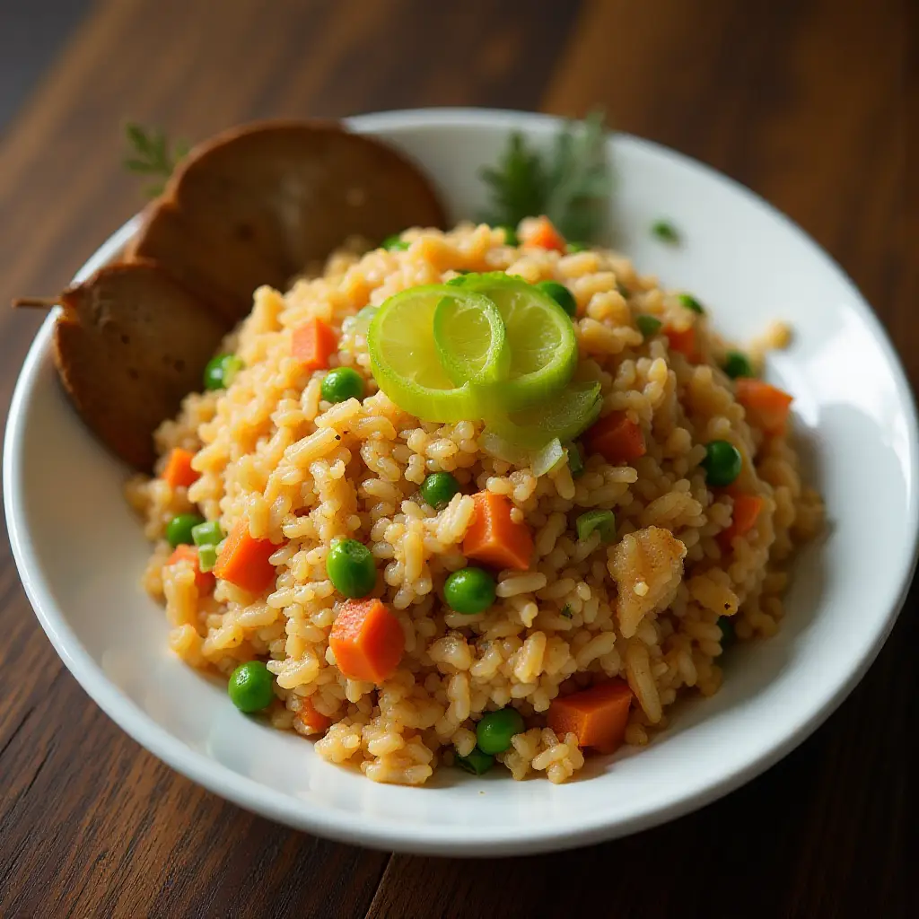 Chicken Adobo Fried Rice
