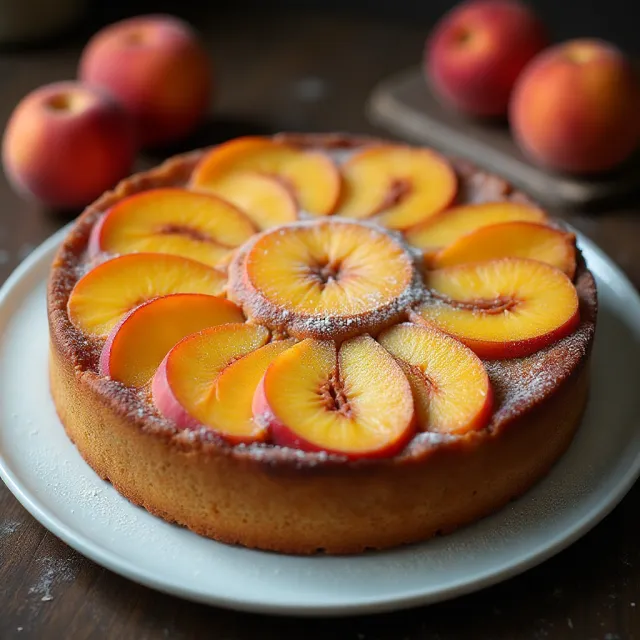 Peach Kuchen