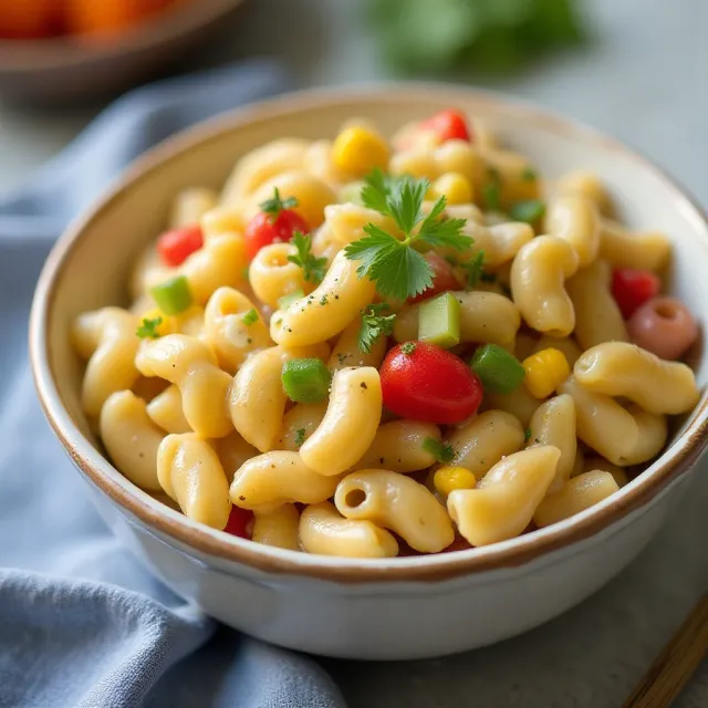 Creamy Vegan Pasta Salad