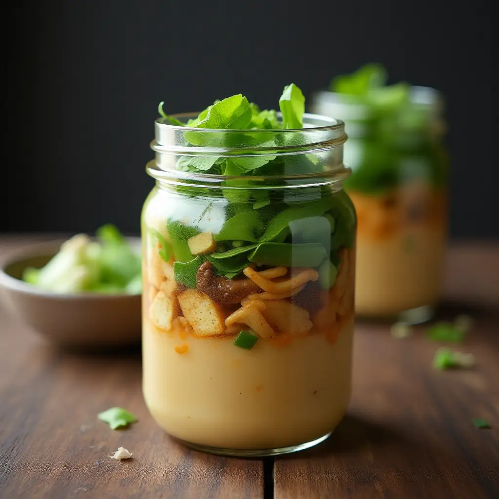 Miso Noodle Soup in a Jar