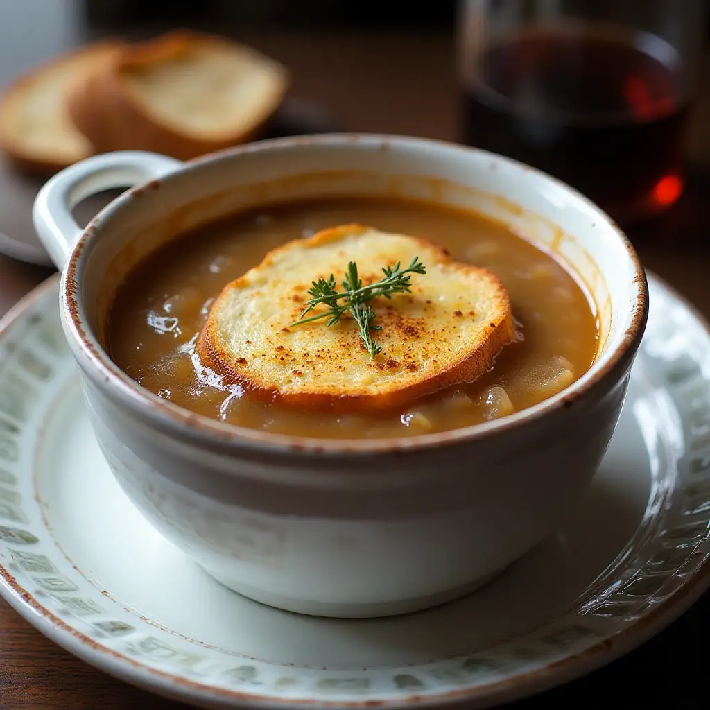 French Onion Soup Gratinée