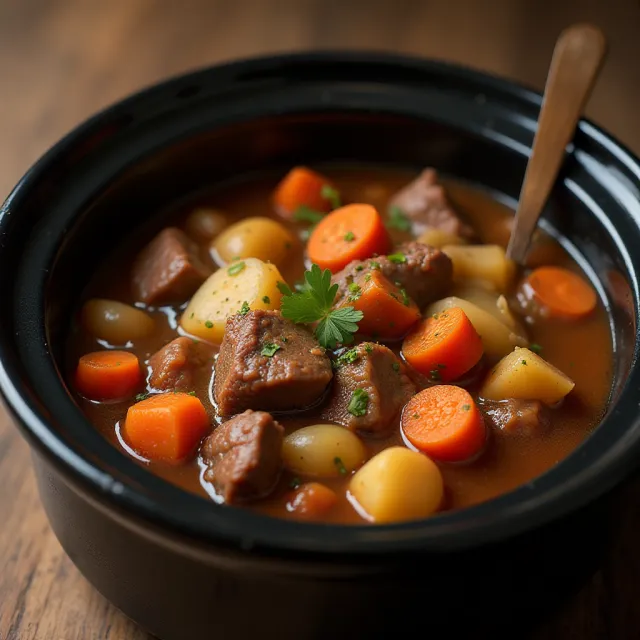 Slow Cooker Beef Stew
