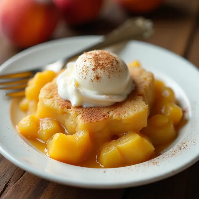 Bánh Cobbler Đào Ngon Nhất