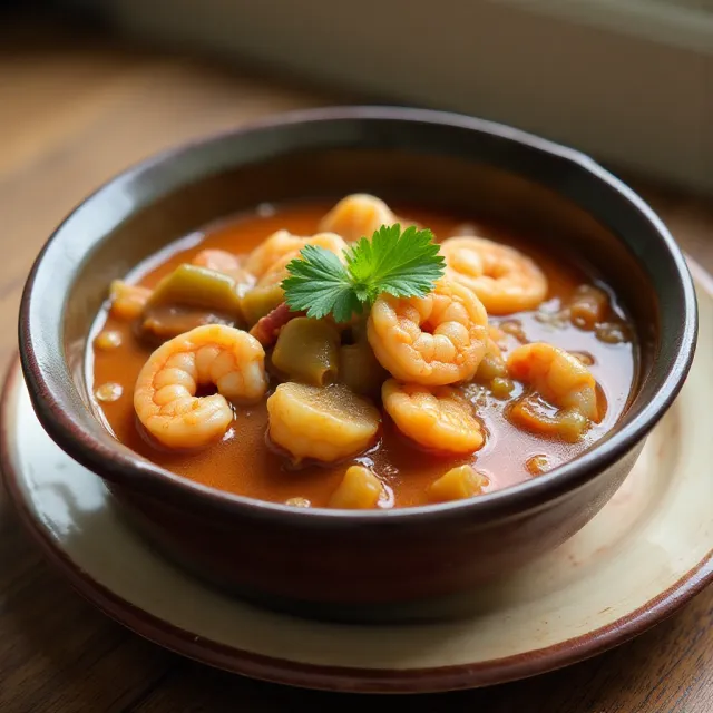 Husband's Grandmother's Shrimp Gumbo