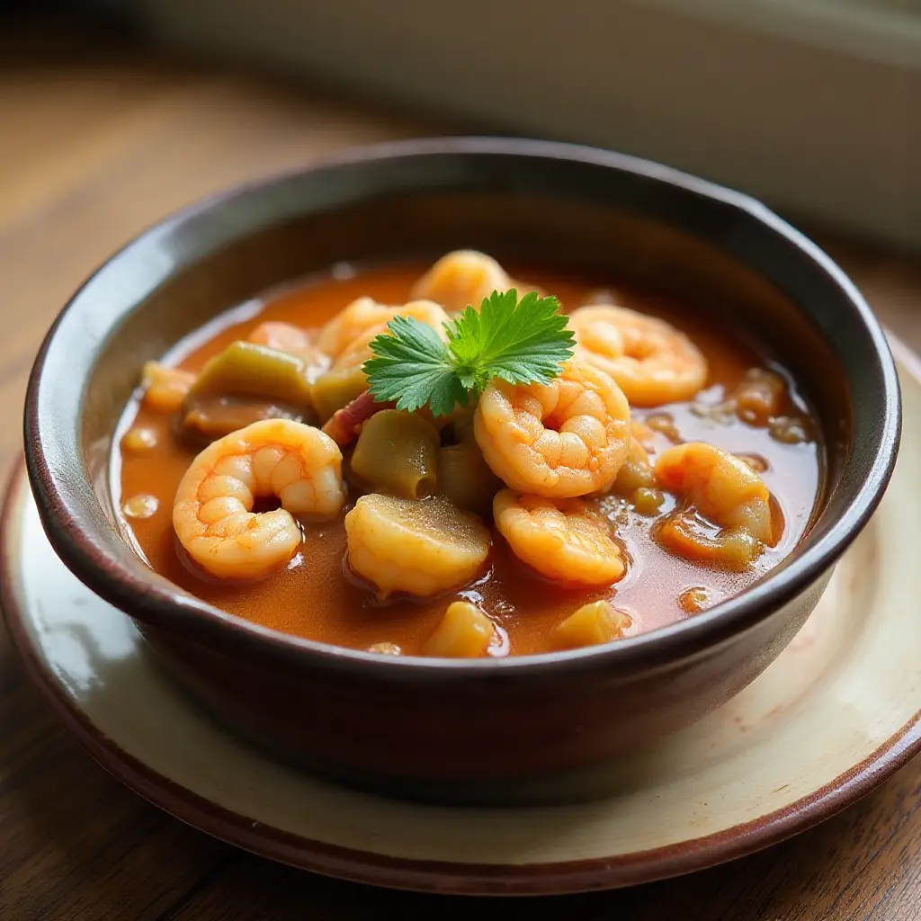 Husband's Grandmother's Shrimp Gumbo