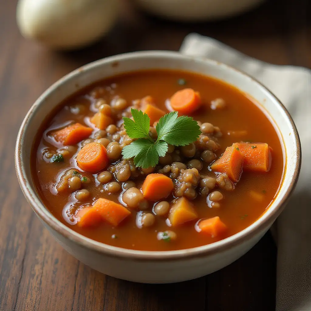 Greek Lentil Soup (Fakes)