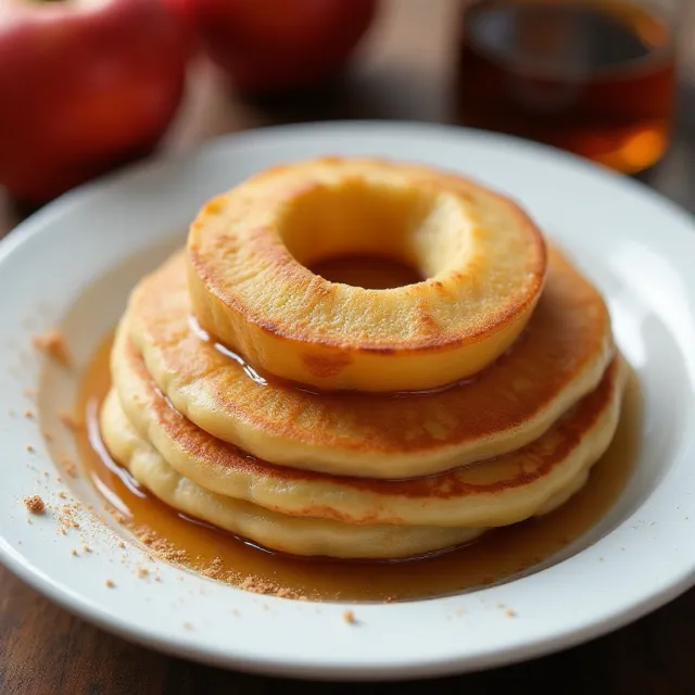 Apple Ring Pancakes