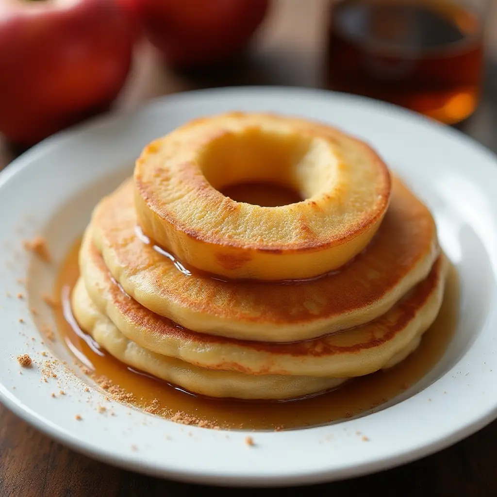 Apple Ring Pancakes