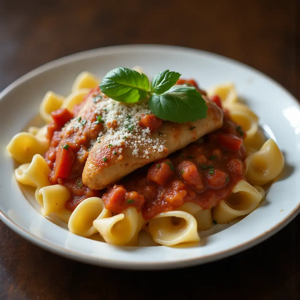 Scarlett's Chicken Cacciatore