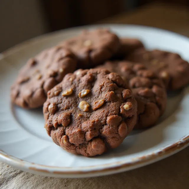 Chocolate Lace Sandwich Cookies