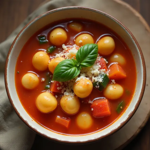Gnocchi Cacciatore Soup
