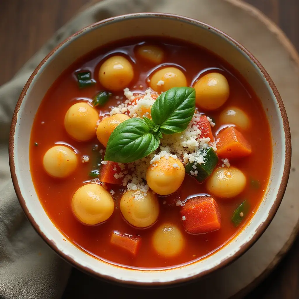 Gnocchi Cacciatore Soup