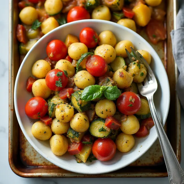 Sheet Pan Summer Gnocchi