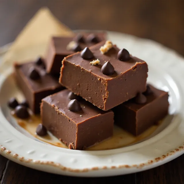 Simple and Amazing Peanut Butter-Chocolate Fudge