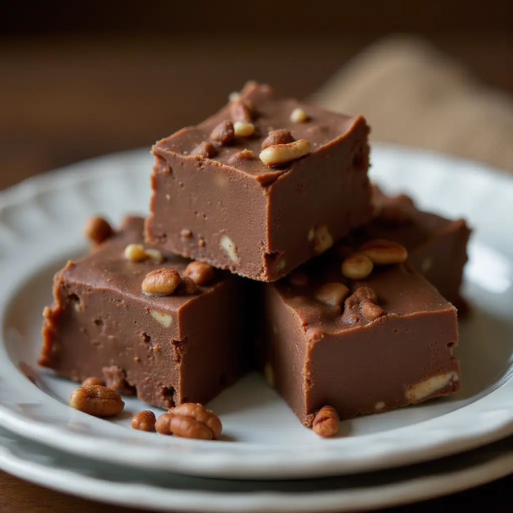 German Chocolate Fudge
