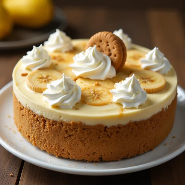 No-Bake Nutter Butter Banana Pudding Cheesecake