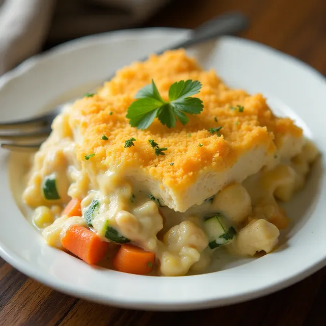 Zucchini Chicken Casserole