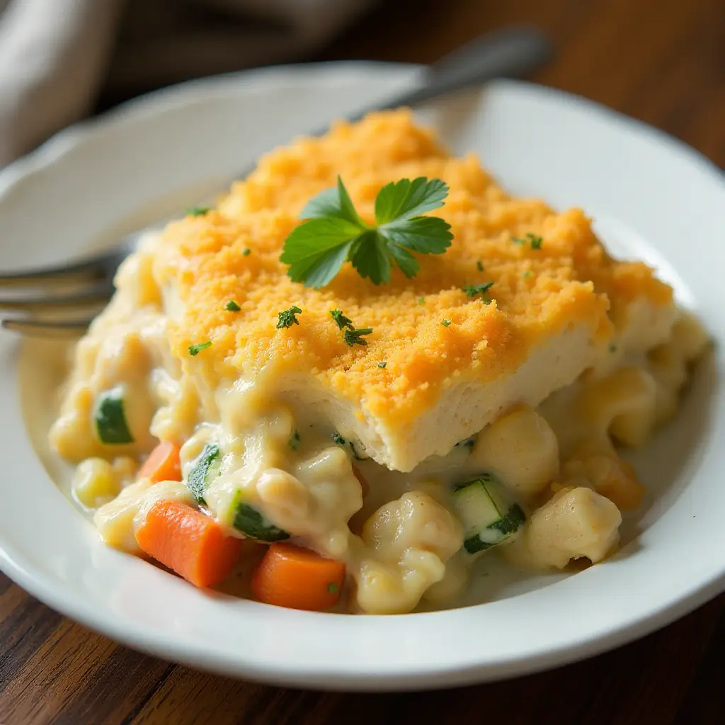 Zucchini Chicken Casserole